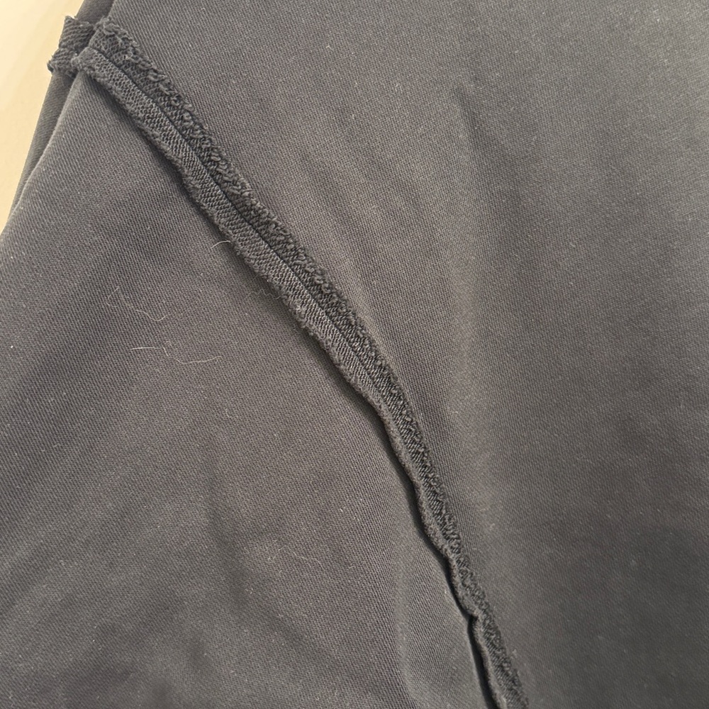 ⭐️GUC black sweatshirt w/ side slit - Picture 2 of 4